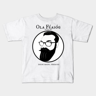 Irish Beard Oil brand. Ola Feasog Kids T-Shirt
